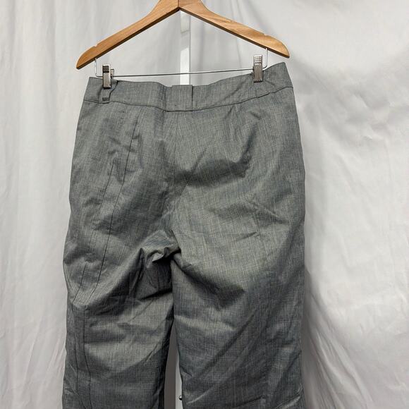 Spyder Snow Pants Womens Size 10 Ski Snowboard Gray Insulated - Picture 13 of 15